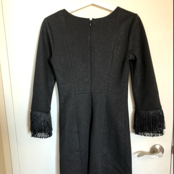 Halston Heritage Black Short Dress - Picture 2 of 5